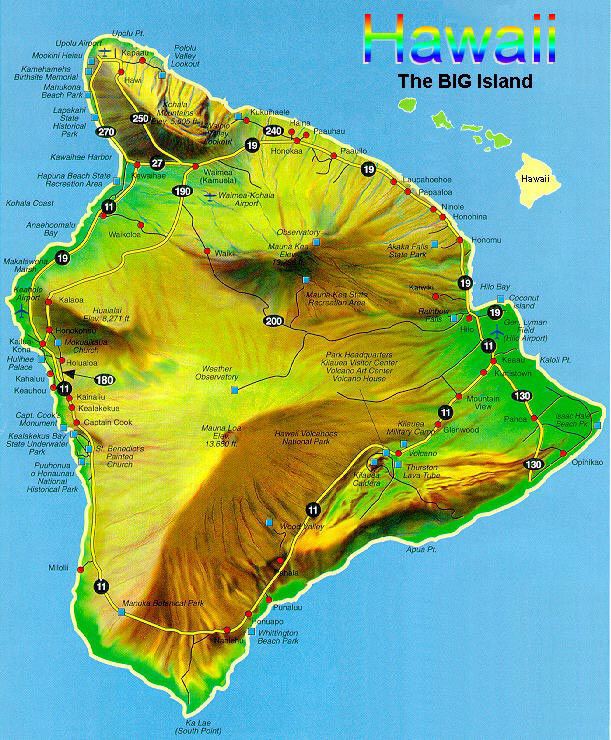 Big Island Map